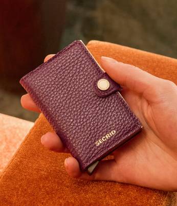 Secrid Miniwallet Pebble grape Secrid Miniwallet Pebble grape